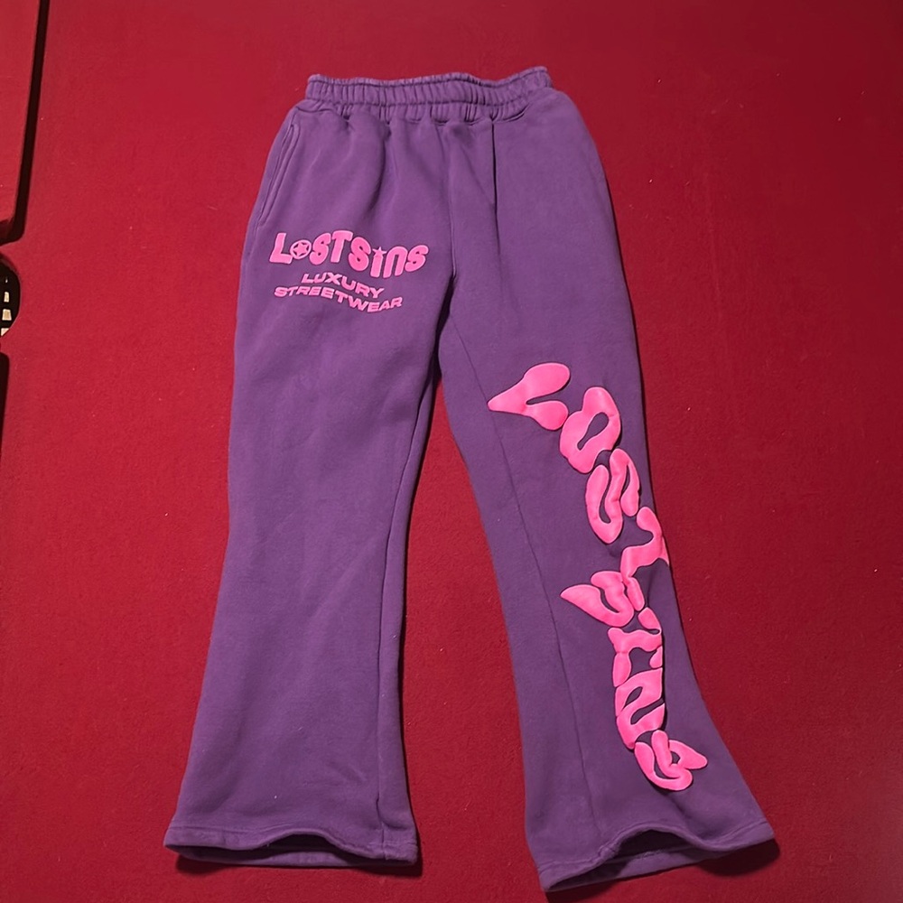 LOST SINS flare sweatpants